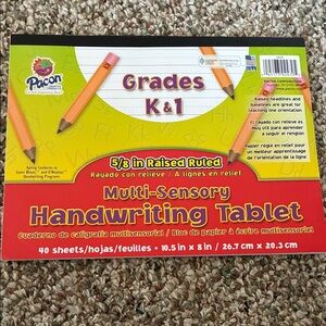 Multi-Sensory Handwriting Tablet - Yellow